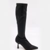 ANGEL ALARCON Fancy - Strech Pointed Toe High Heel Boots | Last Units