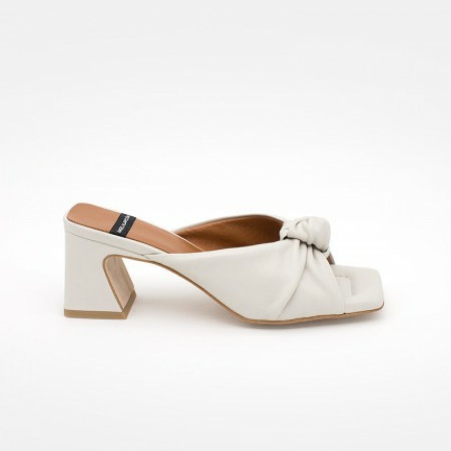ANGEL ALARCON Hepburn - Leather High Heel Mule | Spring - Summer - Ss