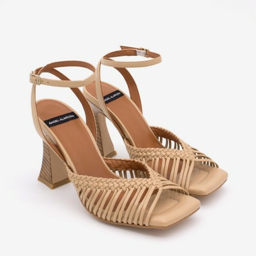 ANGEL ALARCON Maelis - Ankle Strap Sandals With High Heel | Spring - Summer - Ss