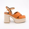 ANGEL ALARCON Sangalo - Padded Sandal With Block Heel &Platform | Spring - Summer - Ss