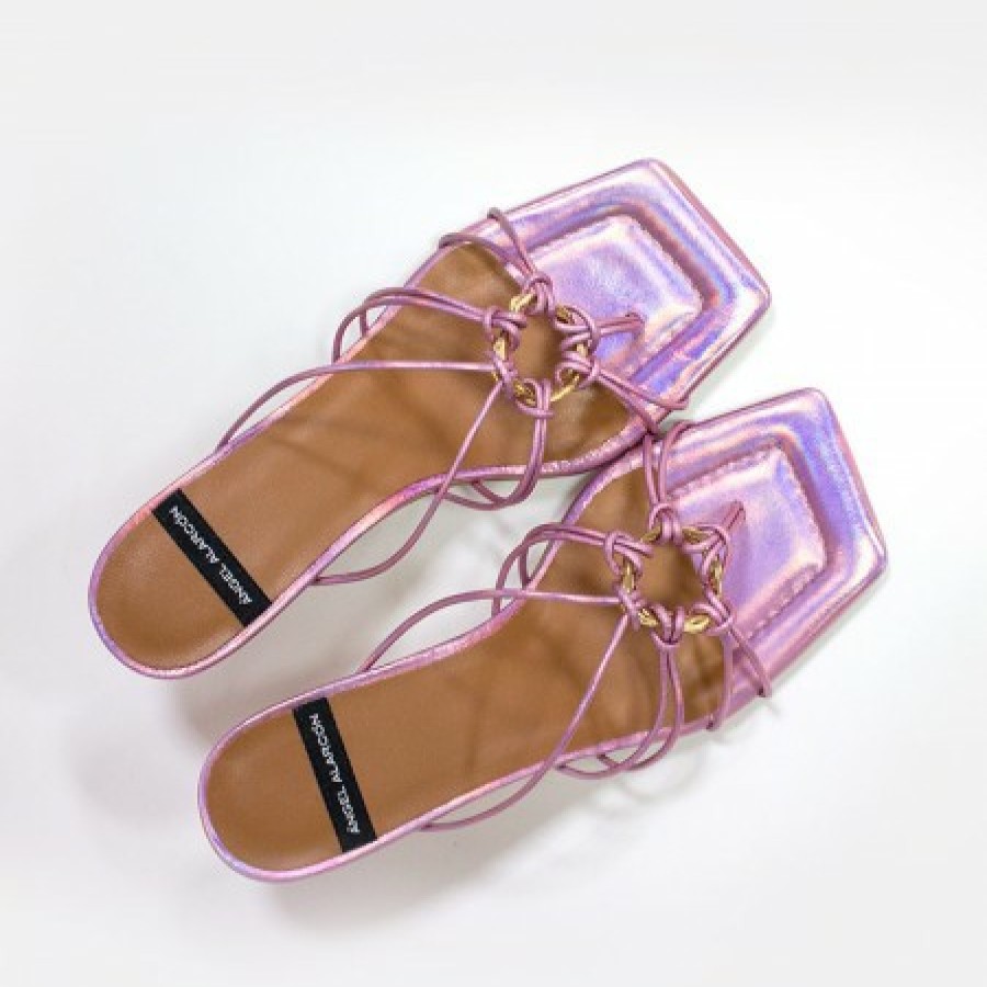 ANGEL ALARCON Alexia - Iridiscence Strappy Sandals With Padded Insole | Spring - Summer - Ss