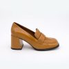 ANGEL ALARCON Abdul - Block Heeled Moccasin Pump With Rounded Shapes | Autumn - Winter - Aw