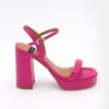 ANGEL ALARCON Mandy - Leather Foamed Sandals With Platform & High Heels | Spring - Summer - Ss