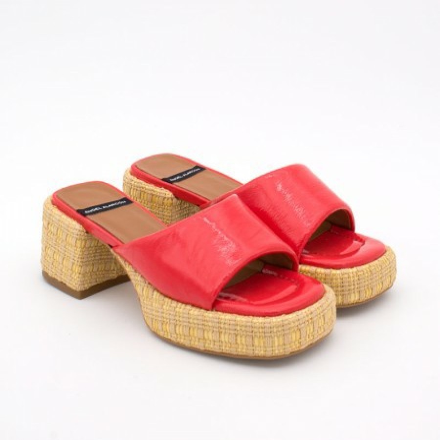 ANGEL ALARCON Nova - Mule With Wide Heel And Platform | Spring - Summer - Ss