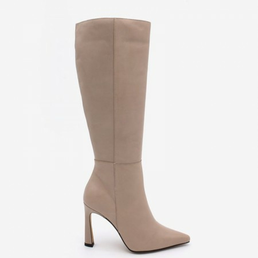 ANGEL ALARCON Women'S Boots, Leather, With High Heel And Pointed Toe | Autumn - Winter - Aw