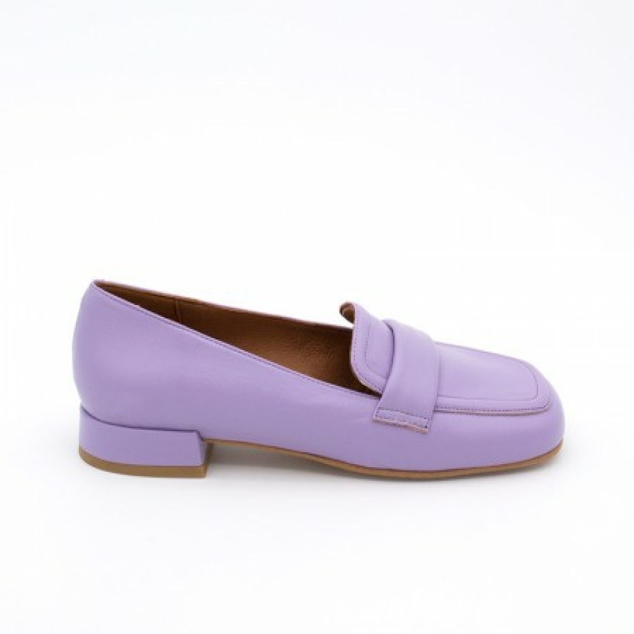 ANGEL ALARCON Lisa - Leather Rounded Toe Leather Woman Mocassin | Spring - Summer - Ss