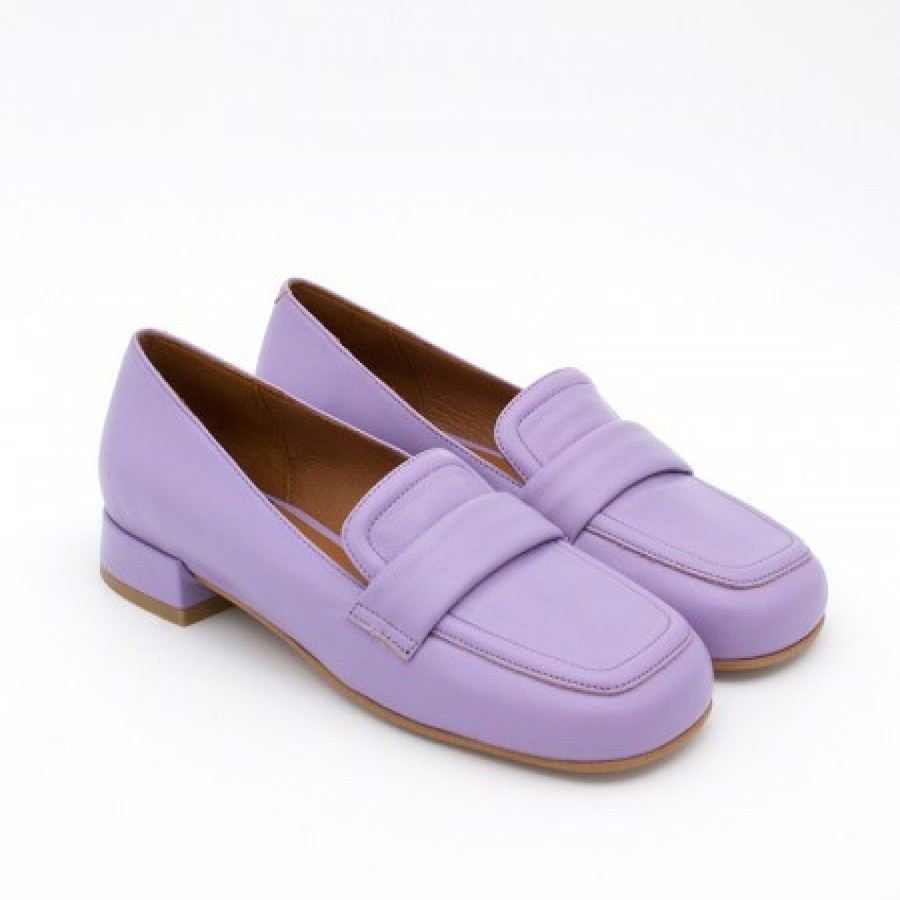 ANGEL ALARCON Lisa - Leather Rounded Toe Leather Woman Mocassin | Spring - Summer - Ss