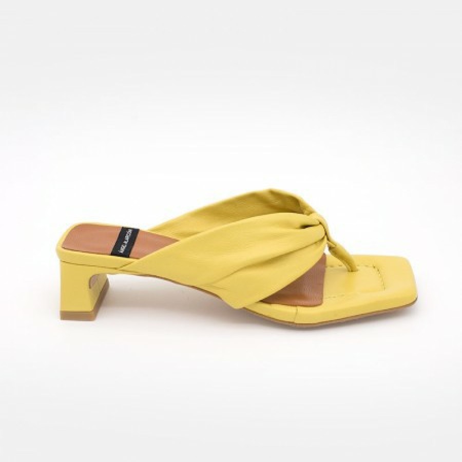 ANGEL ALARCON Aretha - Toe Sandal With Low Heel | Spring - Summer - Ss