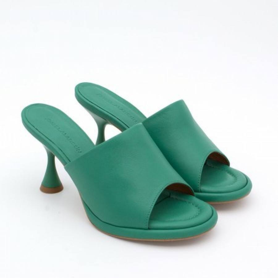 ANGEL ALARCON Galas - Heeled Mule With Padded Insole | Spring - Summer - Ss