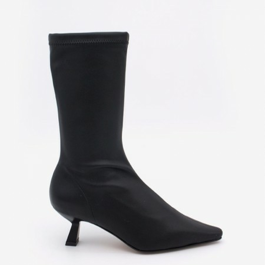 ANGEL ALARCON Surama - Elastic Booties With Comfortable Low Heel | Autumn - Winter - Aw