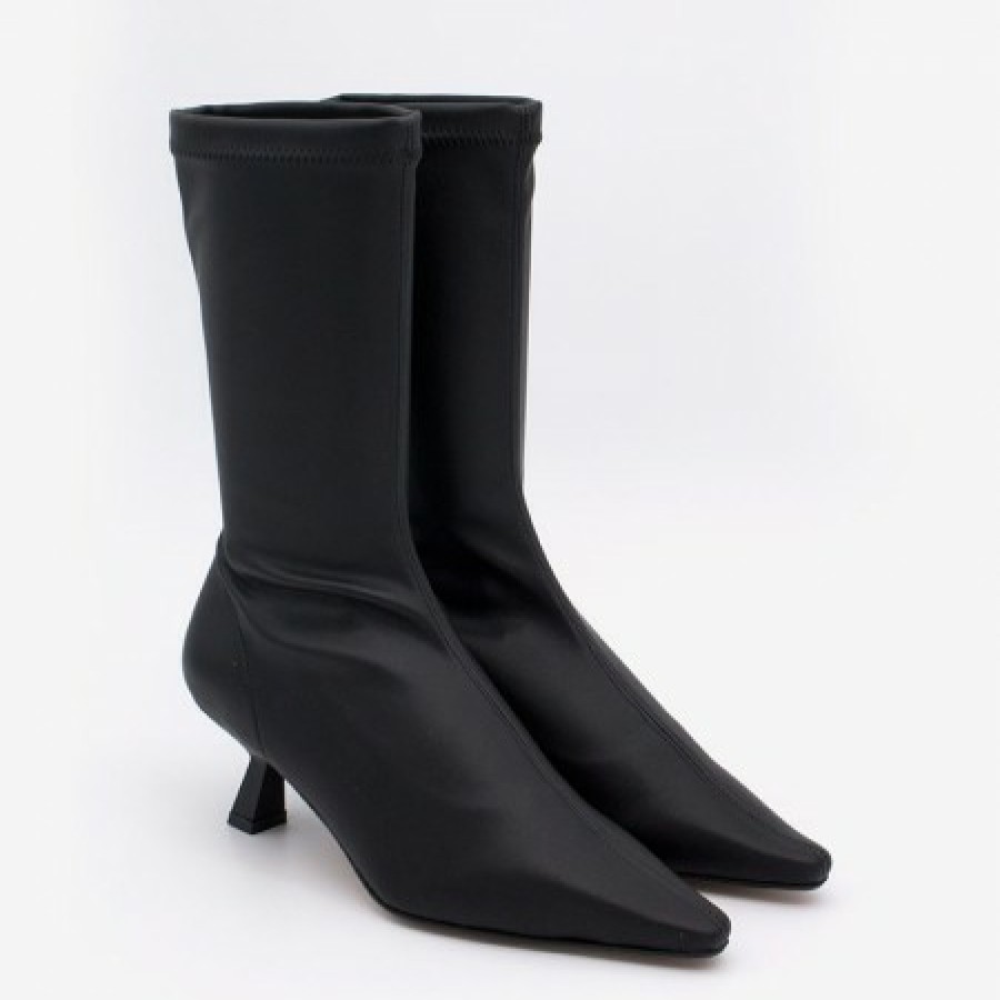 ANGEL ALARCON Surama - Elastic Booties With Comfortable Low Heel | Autumn - Winter - Aw