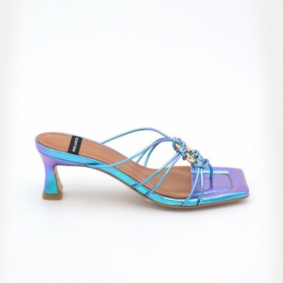 ANGEL ALARCON Alexia - Iridiscence Strappy Sandals With Padded Insole | Spring - Summer - Ss