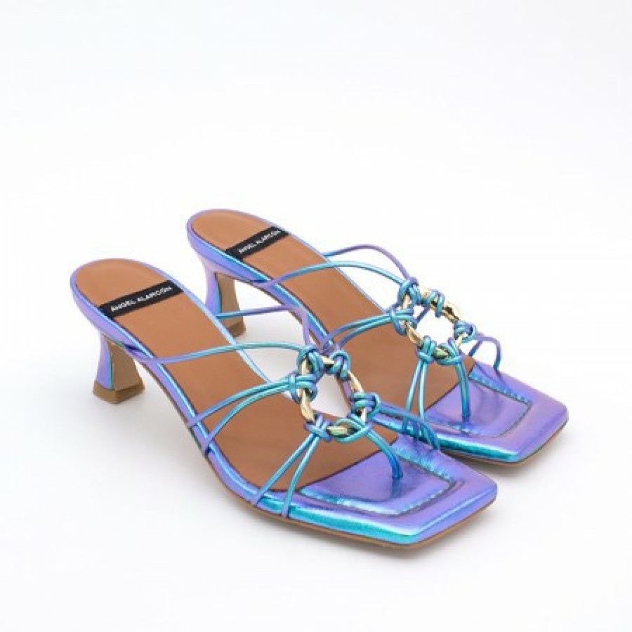 ANGEL ALARCON Alexia - Iridiscence Strappy Sandals With Padded Insole | Spring - Summer - Ss