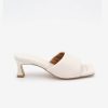 ANGEL ALARCON Insas - Leather Foamed Heeled Mule | Spring - Summer - Ss