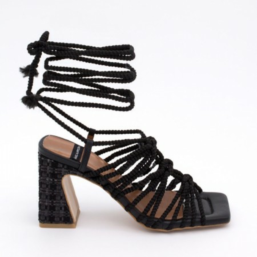 ANGEL ALARCON Eternal - Lace Up Heeled Sandals | Spring - Summer - Ss
