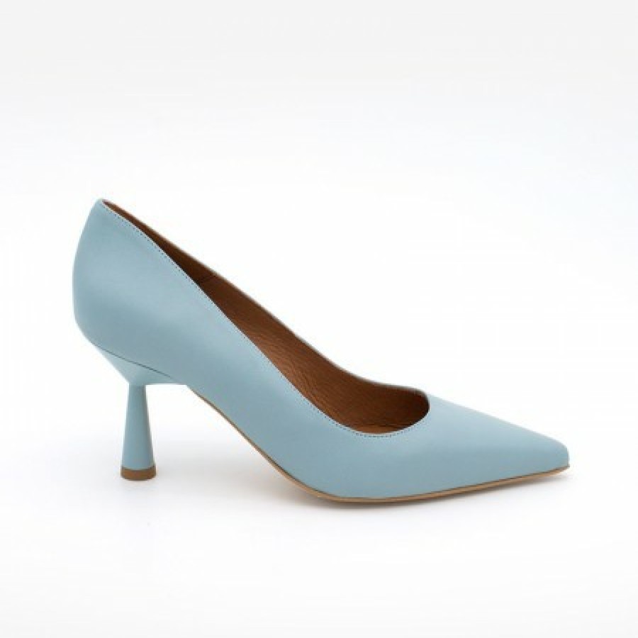 ANGEL ALARCON Vega - Lether Stiletto With A Round Conical Heel Design | Spring - Summer - Ss