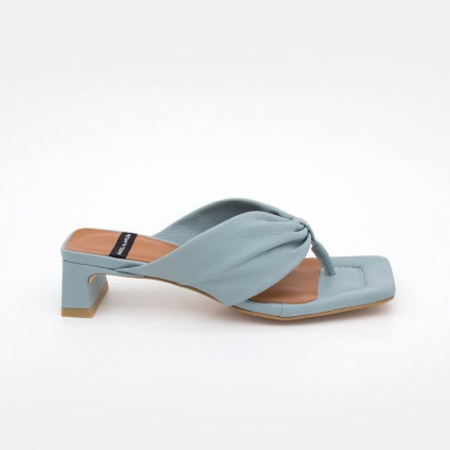 ANGEL ALARCON Aretha - Toe Sandal With Low Heel | Spring - Summer - Ss