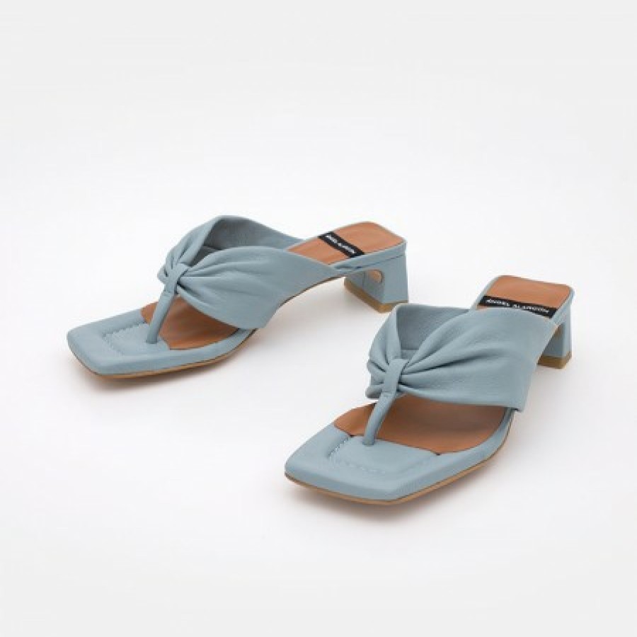 ANGEL ALARCON Aretha - Toe Sandal With Low Heel | Spring - Summer - Ss