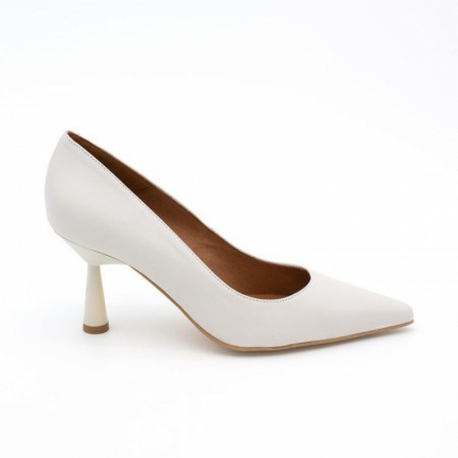 ANGEL ALARCON Vega - Lether Stiletto With A Round Conical Heel Design | Spring - Summer - Ss
