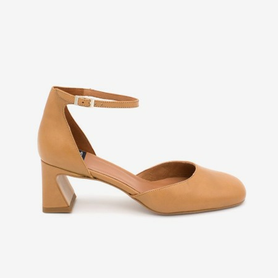 ANGEL ALARCON Daimee - Leather Women'S Ankle Strap D'Orsay Shoe | Spring - Summer - Ss