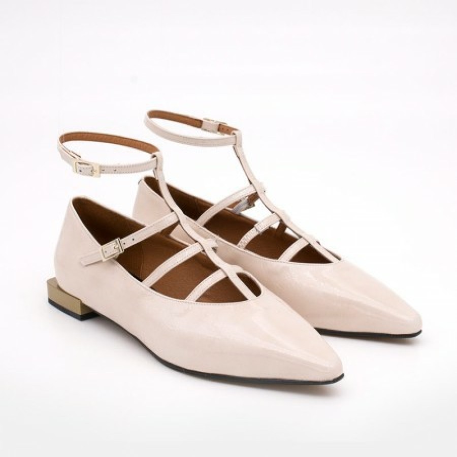 ANGEL ALARCON Moyet - Different & Modern Patent Leather Flat | Autumn - Winter - Aw