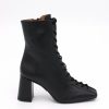 ANGEL ALARCON Pacuare - Ankle Boots With Laces And Zipper, Wide Heels | Autumn - Winter - Aw
