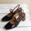 ANGEL ALARCON Jaden - Shiny Leather Sling Back Mary Jane | Spring - Summer - Ss