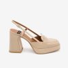 ANGEL ALARCON Sayal - Loafer Moccasin With Wide High Heel And Plartaform. | Spring - Summer - Ss