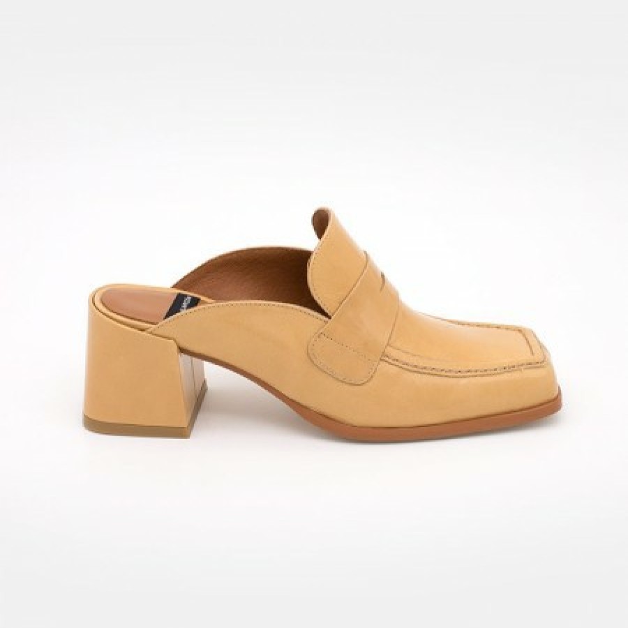 ANGEL ALARCON Glenda - Mule Heeled Loafer | Spring - Summer - Ss