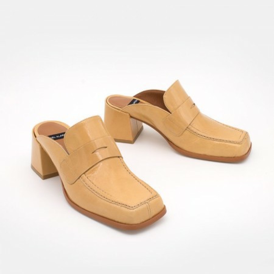 ANGEL ALARCON Glenda - Mule Heeled Loafer | Spring - Summer - Ss