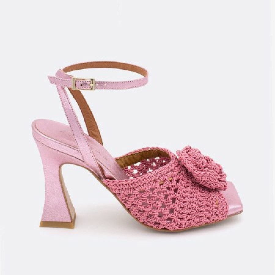 ANGEL ALARCON Marane - Crochet Sandal With Ankle Strap | Sandals