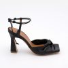 ANGEL ALARCON Karyn - Leather High Heel Sandals With Padded Insole | Spring - Summer - Ss
