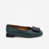 ANGEL ALARCON Haspe - Women'S Square-Toed Flat With Jewel Embellishment | Autumn - Winter - Aw