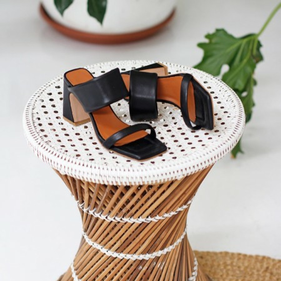 ANGEL ALARCON Parton - Padded Heeled Sandals | Spring - Summer - Ss