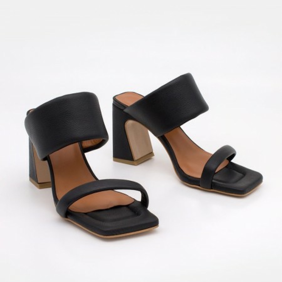 ANGEL ALARCON Parton - Padded Heeled Sandals | Spring - Summer - Ss