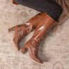 ANGEL ALARCON Dejah - Women'S Leather Heeled Boots | Autumn - Winter - Aw