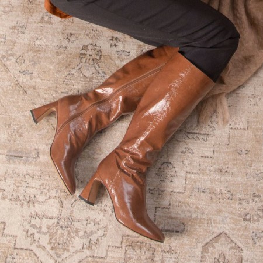 ANGEL ALARCON Dejah - Women'S Leather Heeled Boots | Autumn - Winter - Aw