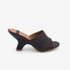 ANGEL ALARCON Kady - Raffia Mule With A Design Heel | Spring - Summer - Ss