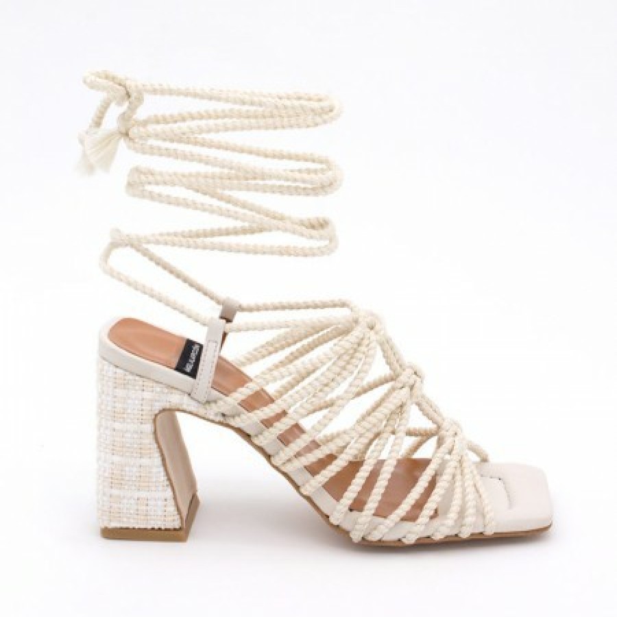 ANGEL ALARCON Eternal - Lace Up Heeled Sandals | Spring - Summer - Ss