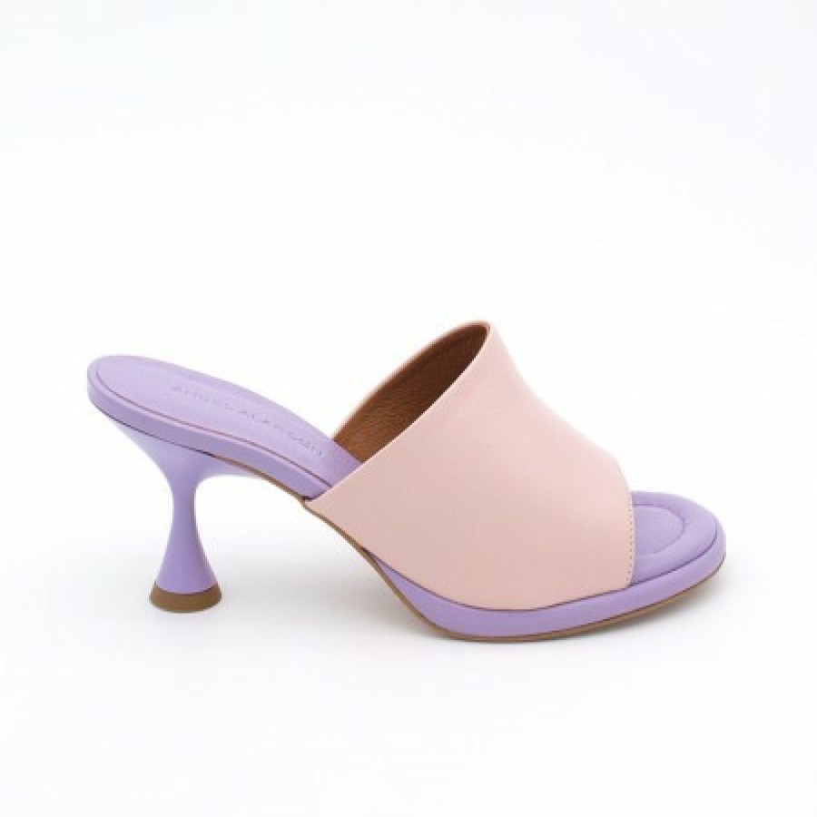 ANGEL ALARCON Galas - Heeled Mule With Padded Insole | Spring - Summer - Ss