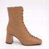 ANGEL ALARCON Pacuare - Ankle Boots With Laces And Zipper, Wide Heels | Autumn - Winter - Aw