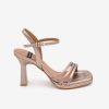 ANGEL ALARCON Peiron - Patent Leather Ankle Strap Sandals | Spring - Summer - Ss