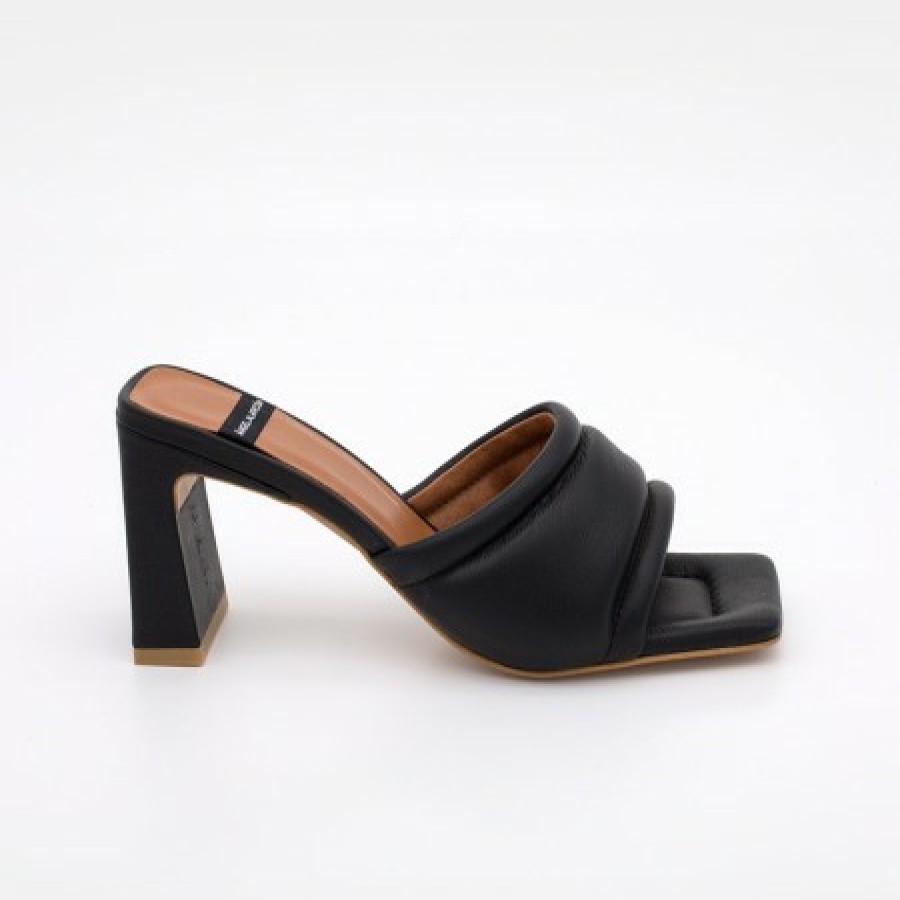 ANGEL ALARCON Capucine - Leather Foamed High Heel Mule | Spring - Summer - Ss