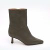 ANGEL ALARCON Nina - Leather Slow Heel Ankel Boots | Autumn - Winter - Aw