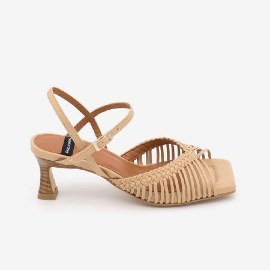 ANGEL ALARCON Invar - Ankle Strap Heeled Comfortable Sandals | Spring - Summer - Ss