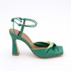 ANGEL ALARCON Karyn - Leather High Heel Sandals With Padded Insole | Spring - Summer - Ss