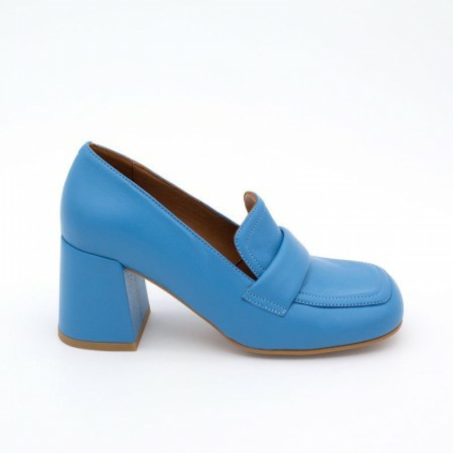 ANGEL ALARCON Abdul - Block Heeled Moccasin Pump With Rounded Shapes | Spring - Summer - Ss