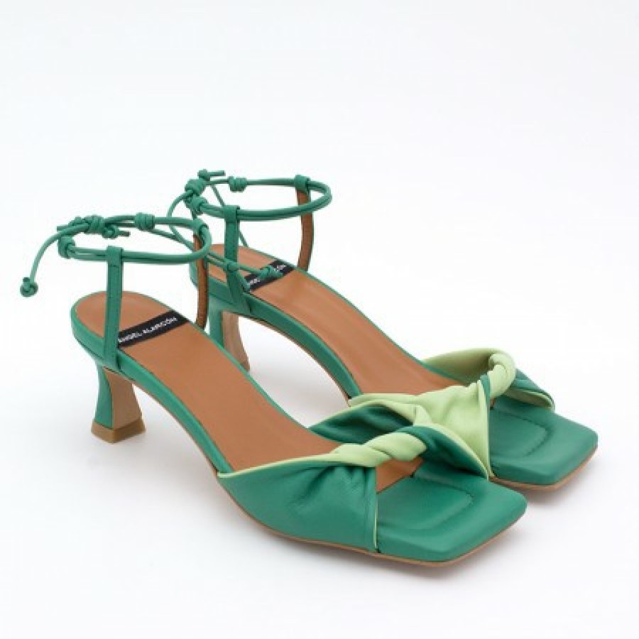 ANGEL ALARCON Brandy - Leather Sandals With Padded Insole | Spring - Summer - Ss