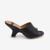 ANGEL ALARCON Kady - Leather Mule With A Design Heel | Spring - Summer - Ss