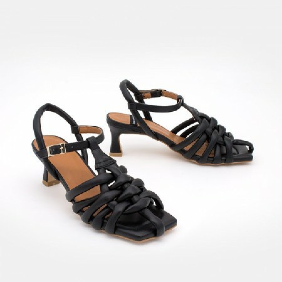 ANGEL ALARCON Dionne- Hheled Foamed Vegan Sandals | Spring - Summer - Ss